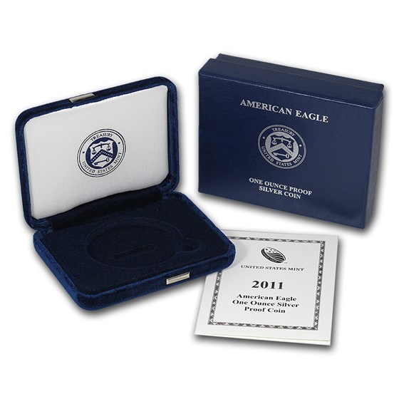 OGP Box & COA - 2011 Silver American Eagle Proof OGP Box & COA - 2011 Silver American Eagle Proof